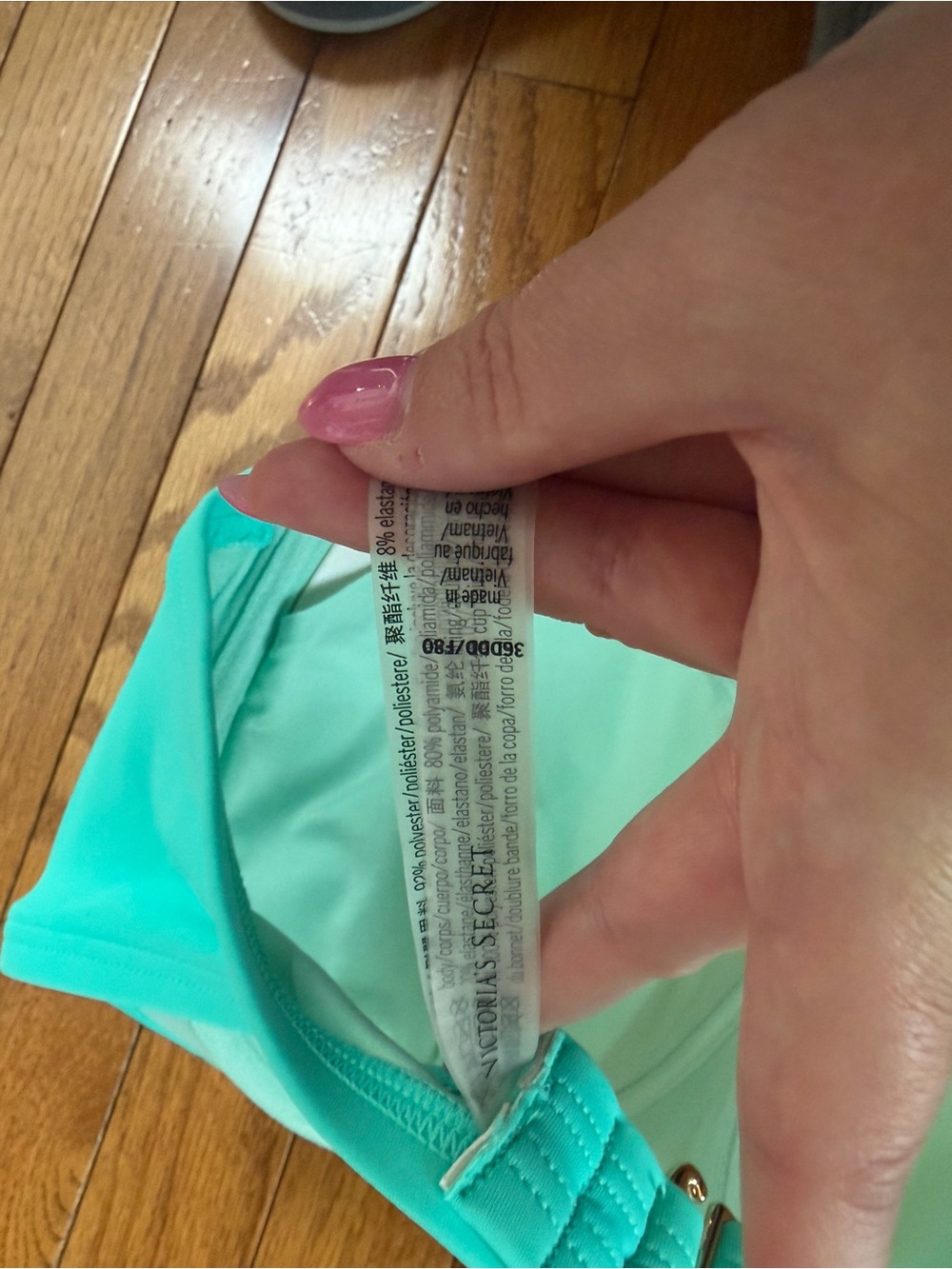 Victoria’s Secret Bandeau Bikini Top EUC - Picture 3 of 4